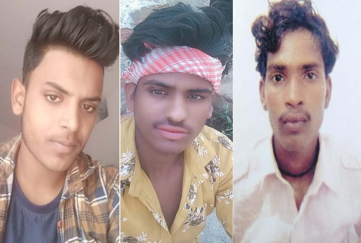 three people died in road accident in hardo