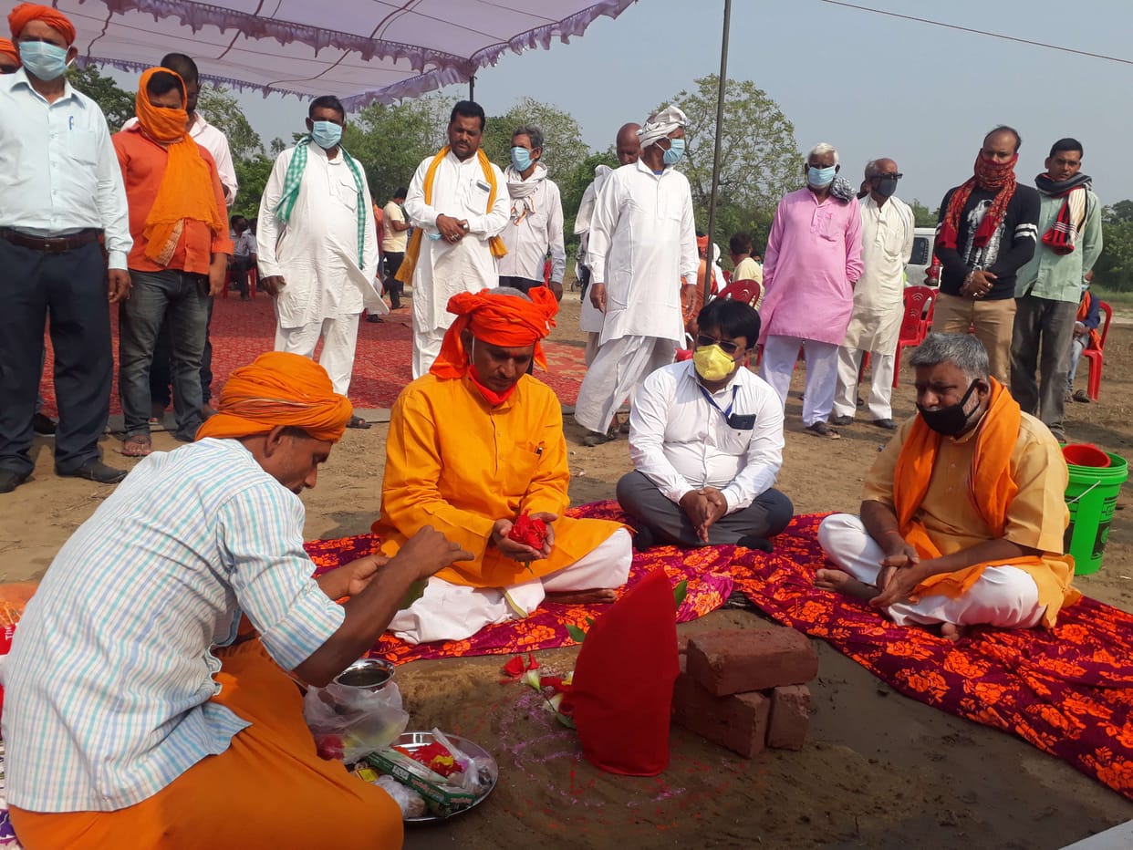 MLA to lay foundation stone at a cost of 7.33 crore
