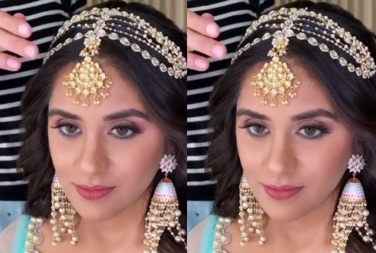 bridal matha patti trends followed by bollywood actress in bridal look