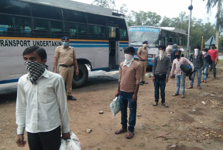 The train will leave today with 1188 migrant workers from Chandigarh to Gonda