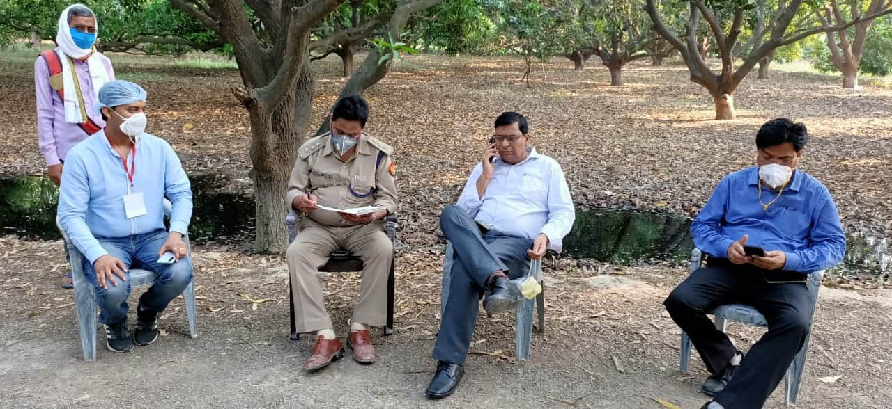 CoronaVirus: Three km including Seema village sealed after getting corona positive