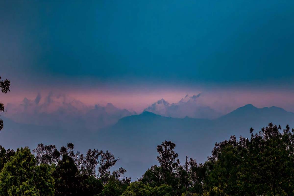 Air quality index reduced in Saharanpur, Gangotri-Yamunotri hills are seen far from two hundred kilometers aerial distance
