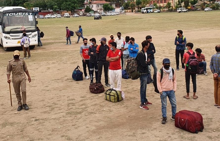 Coronavirus 8165 migrants returned to their home in Chamoli