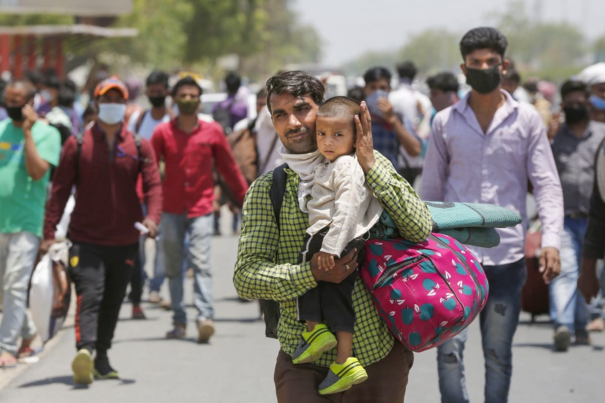 most pressing pressure of migrants in Purvanchal and Awadh