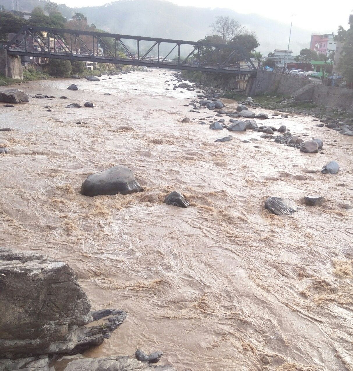 Rain in Bageshwar