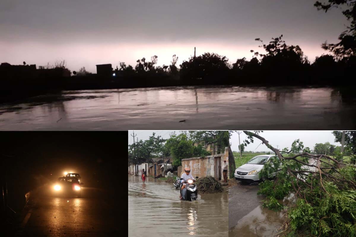 weather update news: Earthquake in Baghpat, heavy rain in many District in Western UP