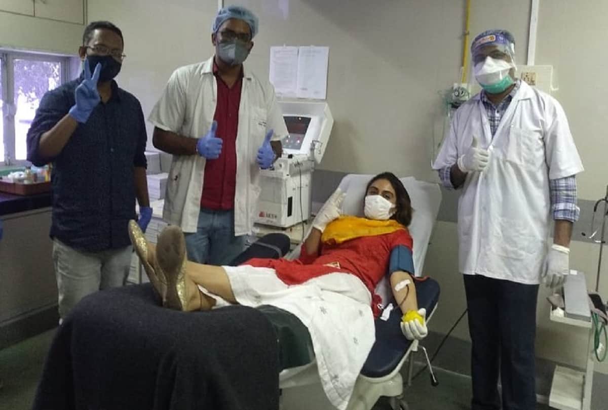 Coronavirus outbreak Zoa Morani donated her blood for plasmatherapy trials for Covid-19 treatment
