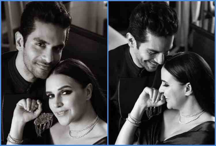 neha dhupia marriage anniversary wishes and said i have 5 boyfriends