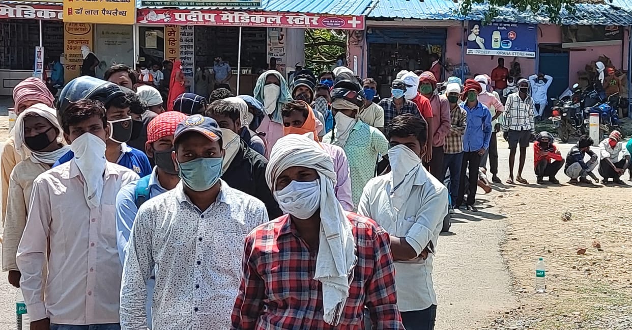 Queues at hospitals, no shadow arrangements, people are not following social distancing