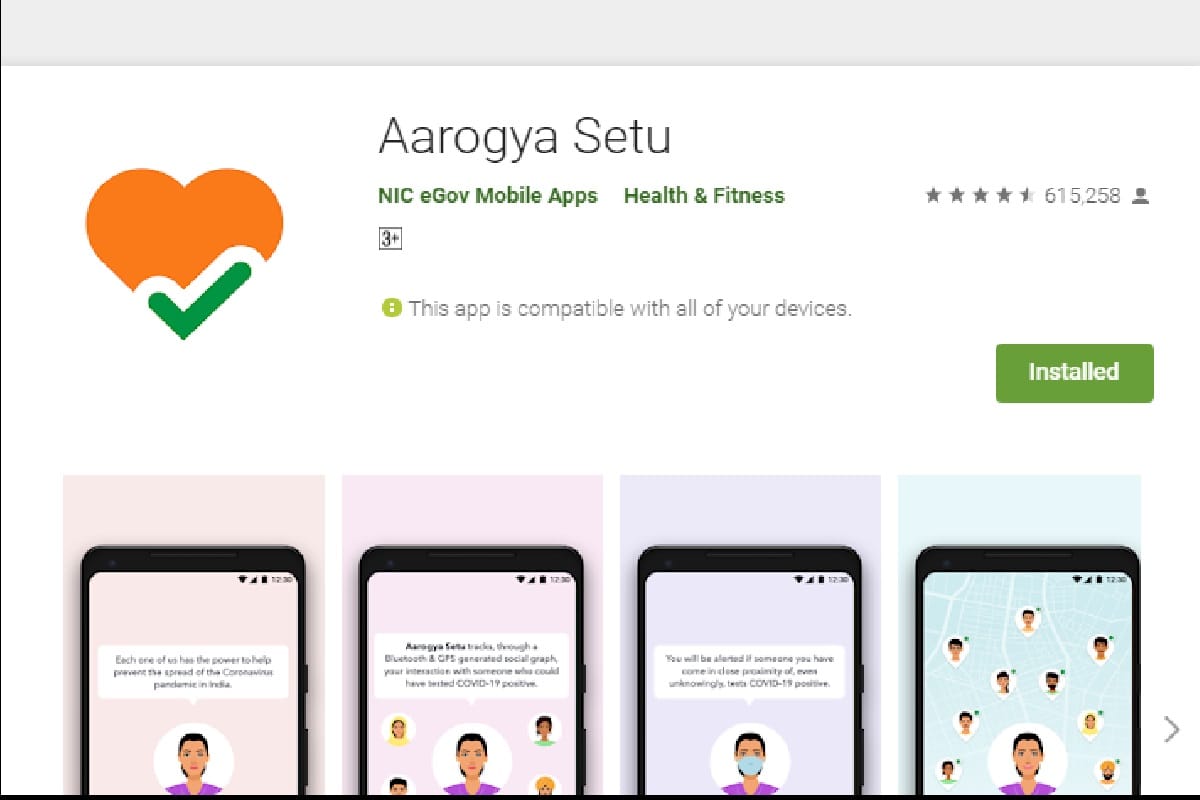 Aarogya Setu app is the safest app ever and downloaded in 9.8 crore times says government