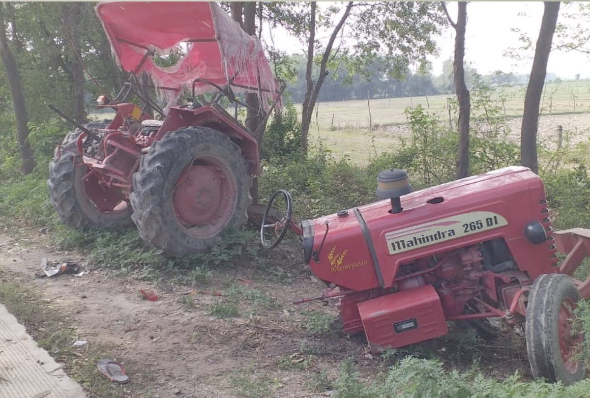 four people injured during road accident in Basti