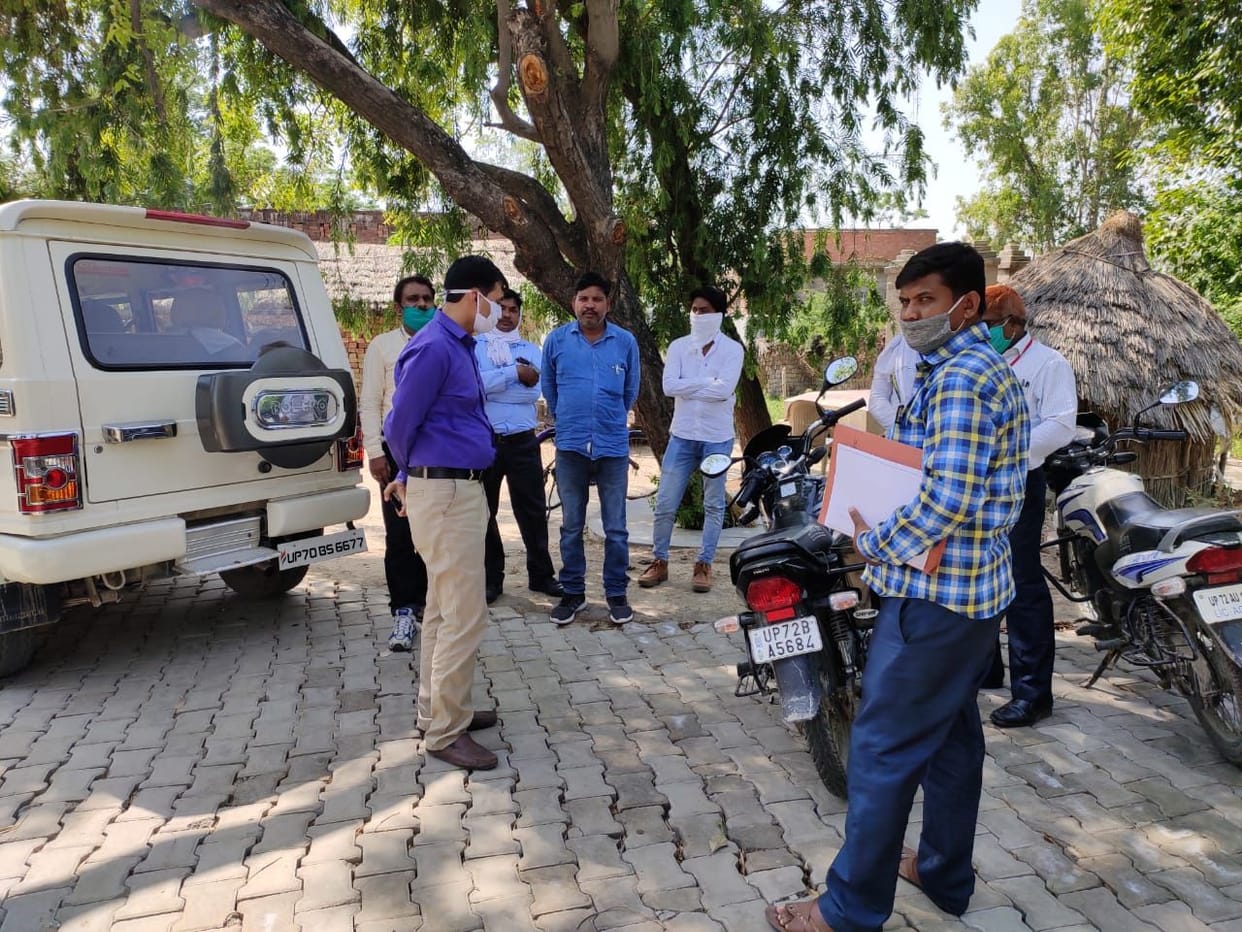 BDO reached the village to investigate the defects, reprimand
