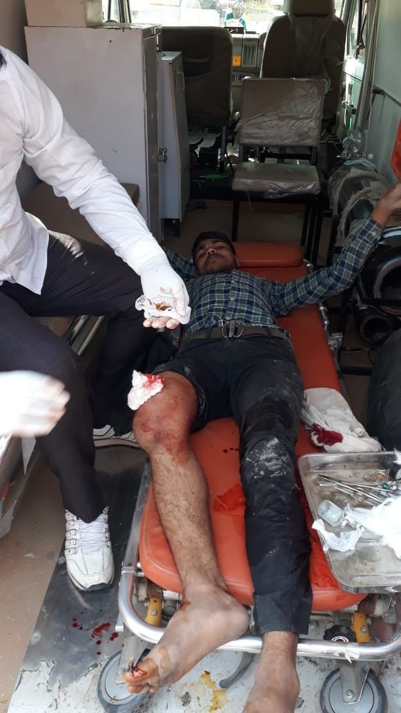 four injured in bike accident including a women