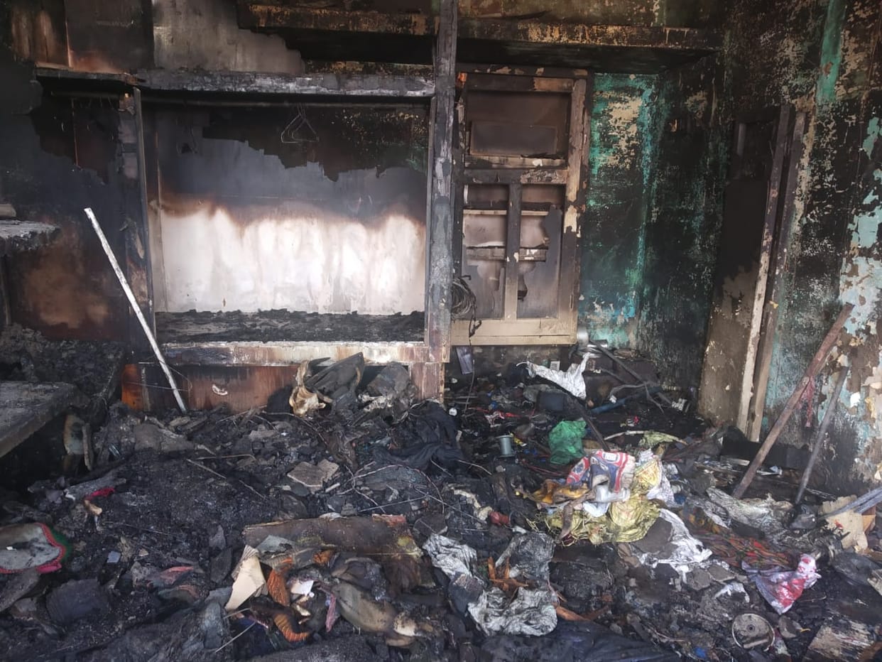 Vikasnagar Dehradun Fire News in Hindi:  shop caught fire in early morning