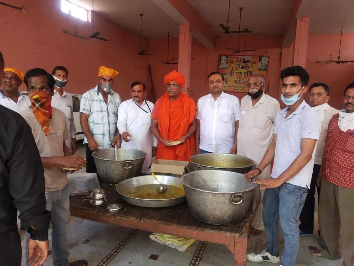 Hands extended to help the underprivileged