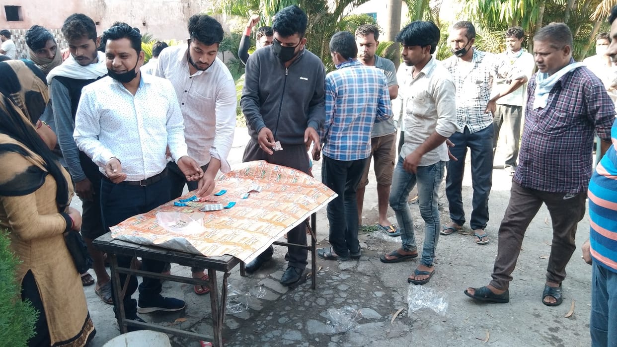 More than 10,000 workers reached the shelter site in the district