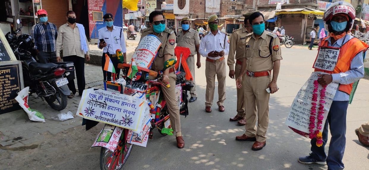 ASP made people aware by cycling