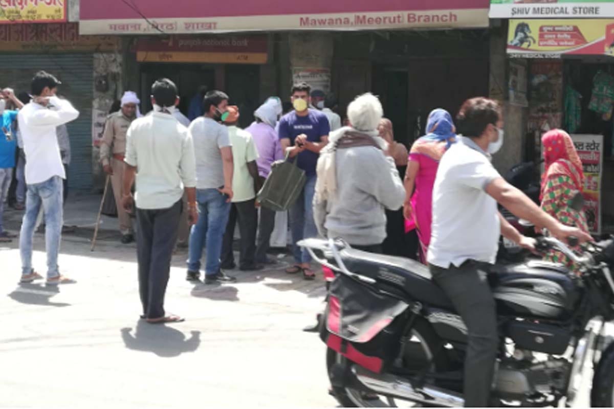 Corona confirmed in another person in Bijnor, quarantine center becomes full in Meerut