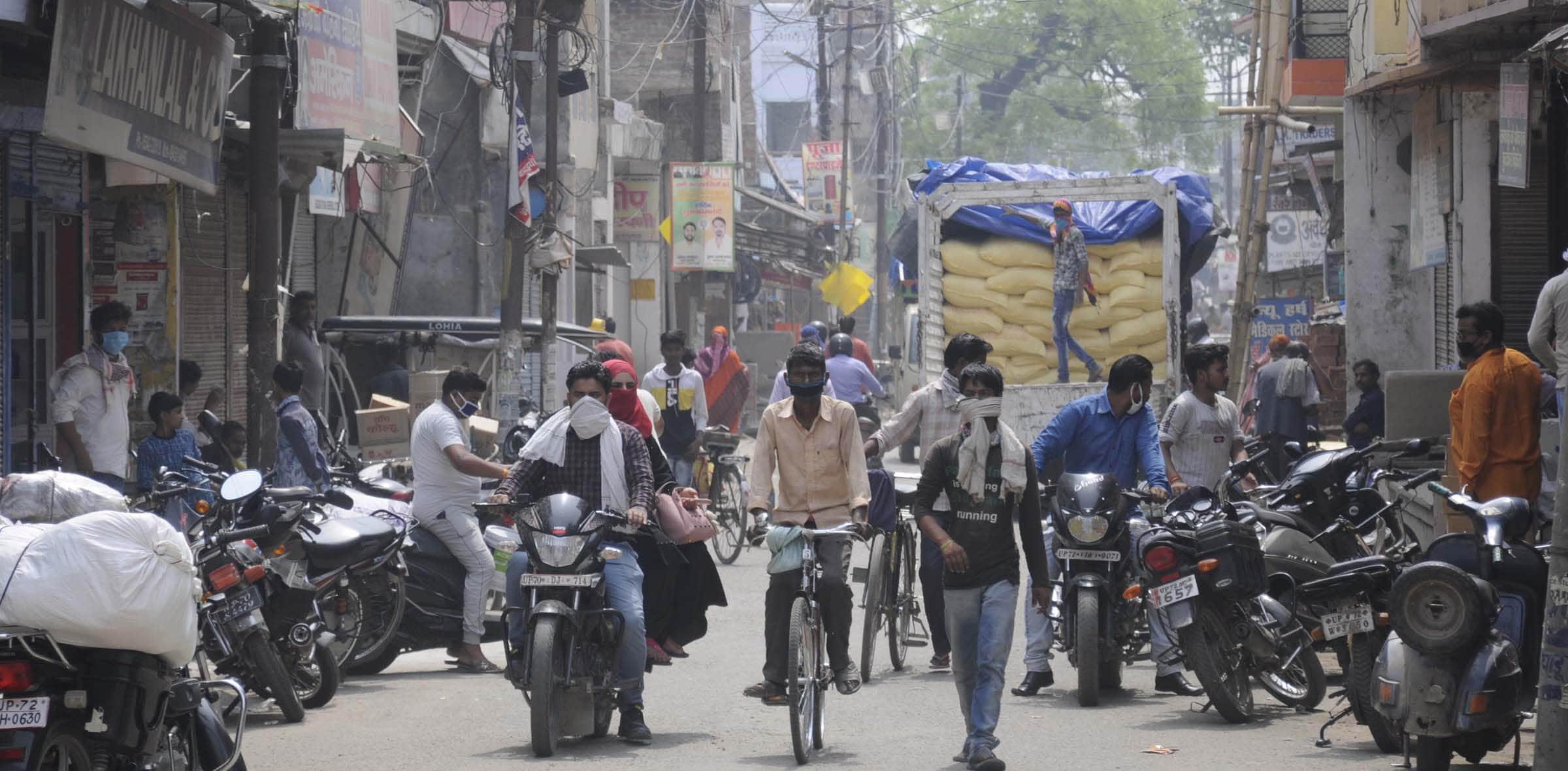 Increased crowd in the market, reached the force, invoice of 140 bikes