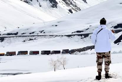 सीमा की रक्षा करता आईटीबीपी का जवान (फाइल फोटो)