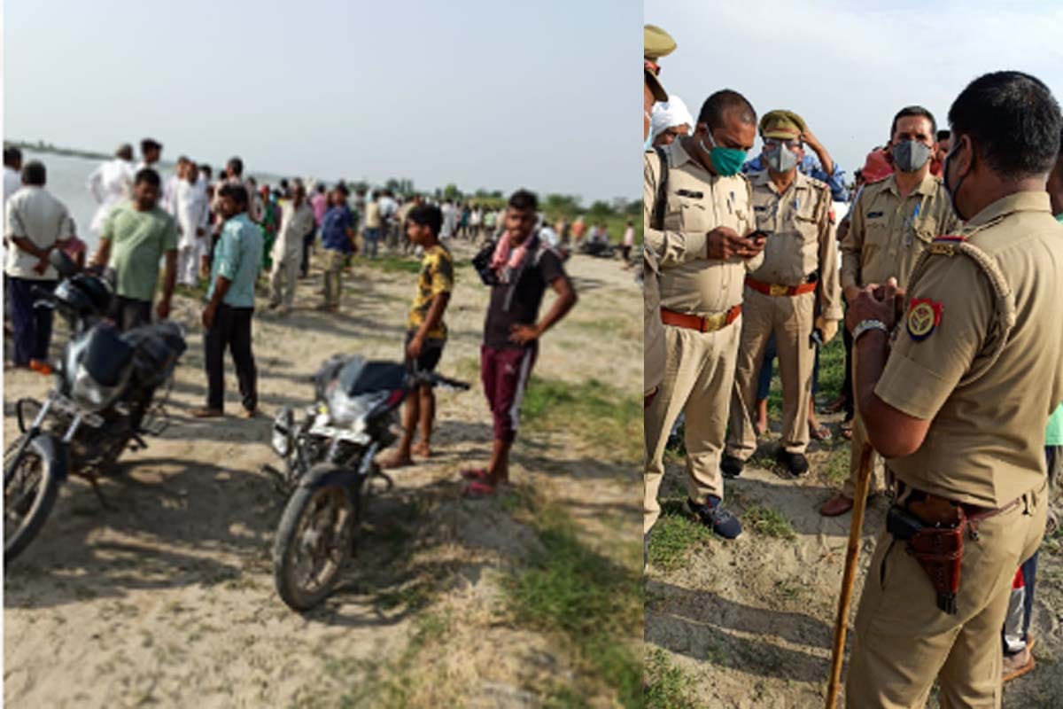six people sank in yamuna river in Baghpat, four saved two are still missing