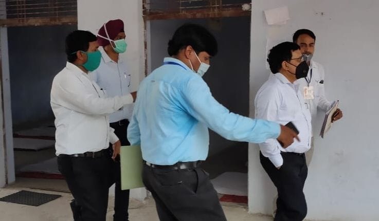Nodan officer sees quarantine and isolation center