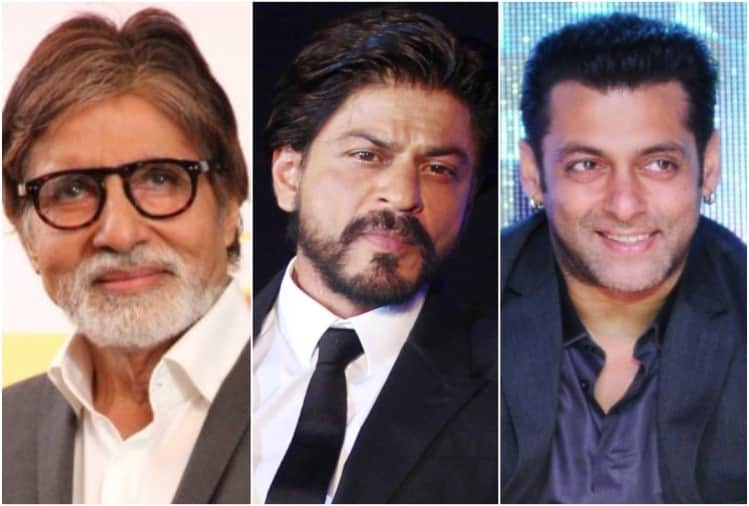 amitabh bachchan dance with shah rukh khan and salman khan here throwback video