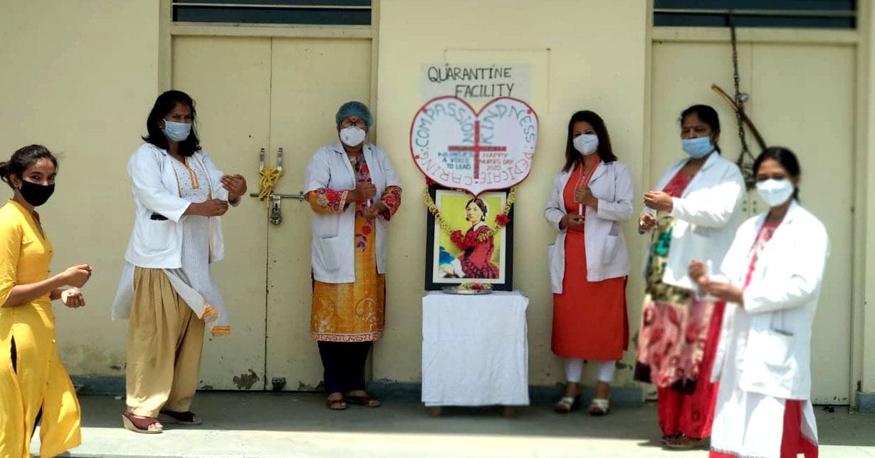 Ramakrishna Mission Sevashram celebrated Nurse Day