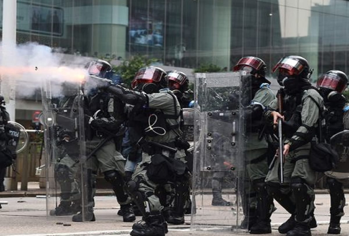 Hong Kong police arrest more than 200 protestors as pro-democracy protests return