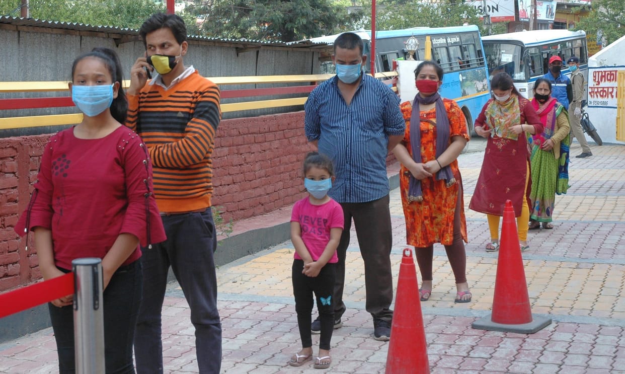 308 migrants arrived from Surat