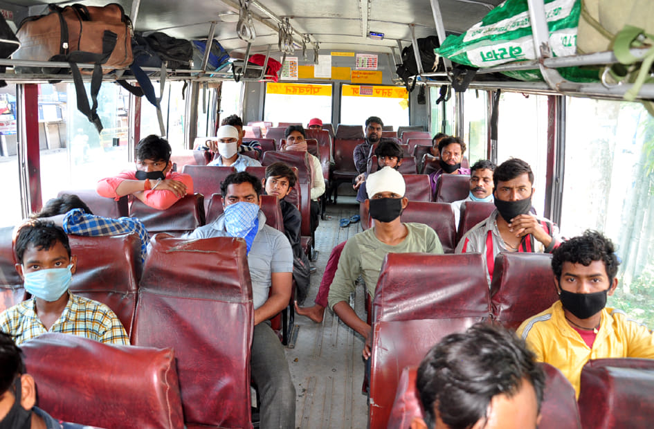 Powerlessness: Workers forgetting hunger and thirst and fatigue