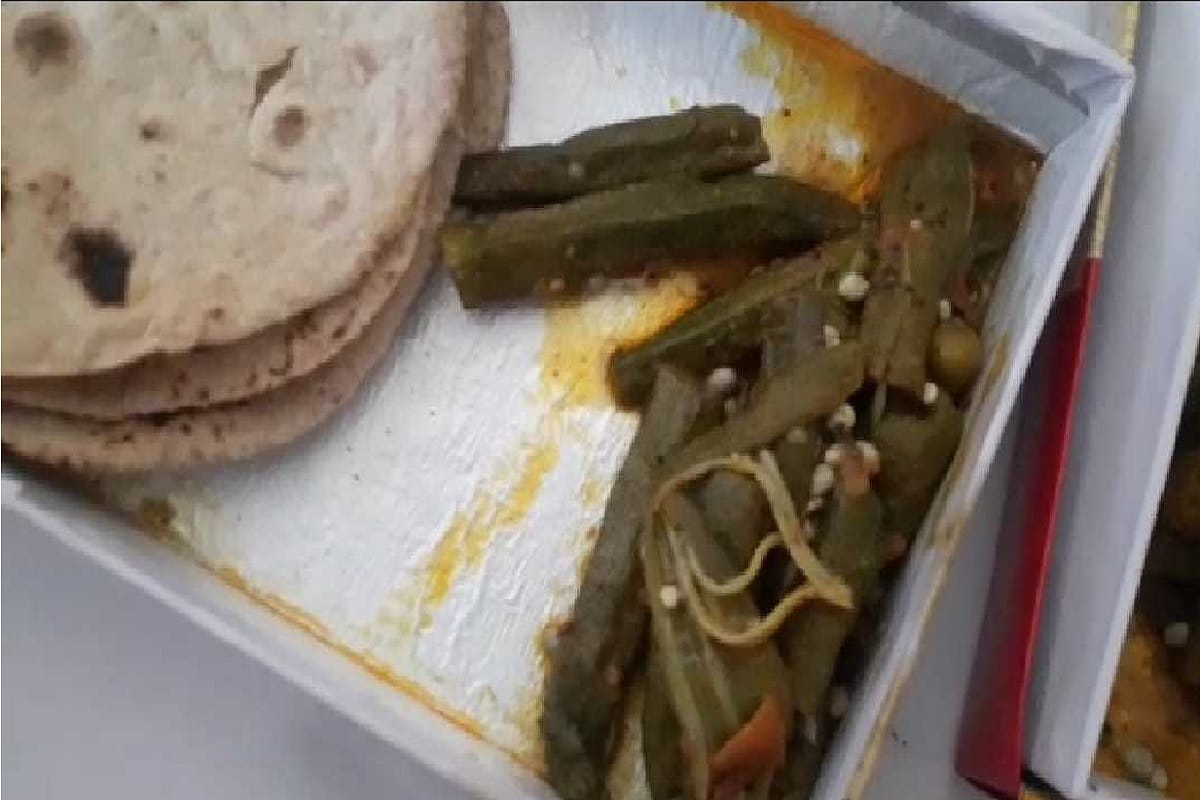 The children said that we won't be able to eat this food and video of Quarantine Center has gone viral in Meerut