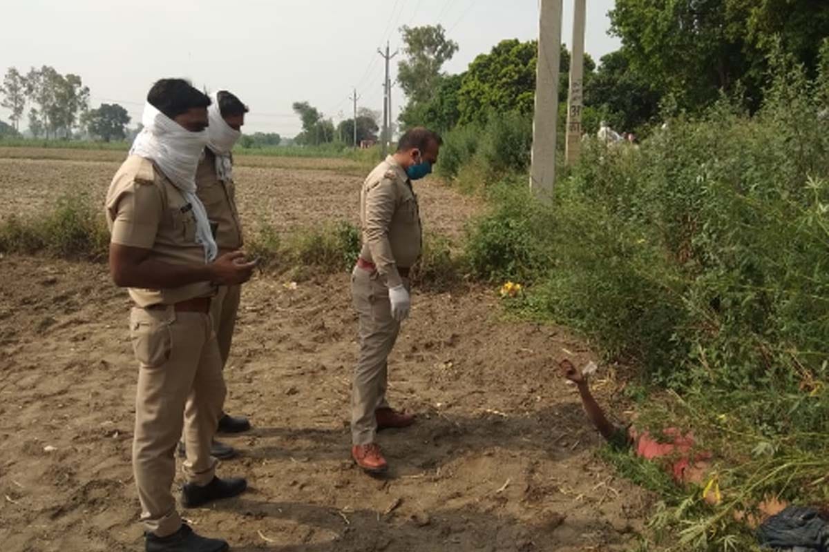 man found dead in shamli up, Police investigating