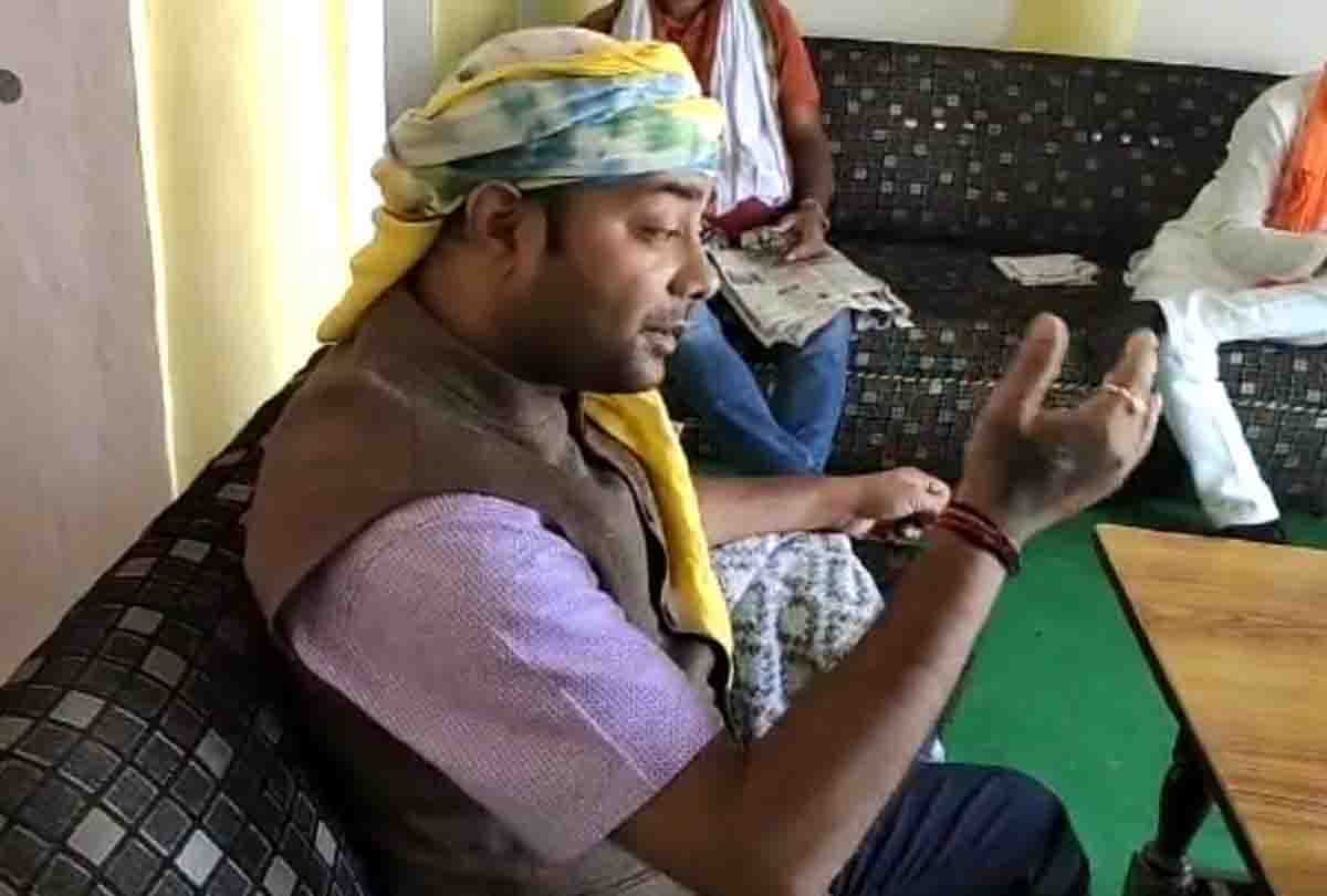bjp mla's video viral on social media