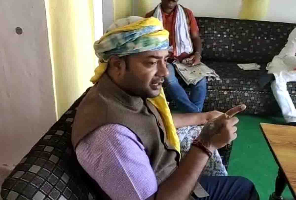 bjp mla's video viral on social media