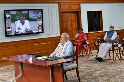 Prime Minister chaired the 5th meeting with state chief ministers