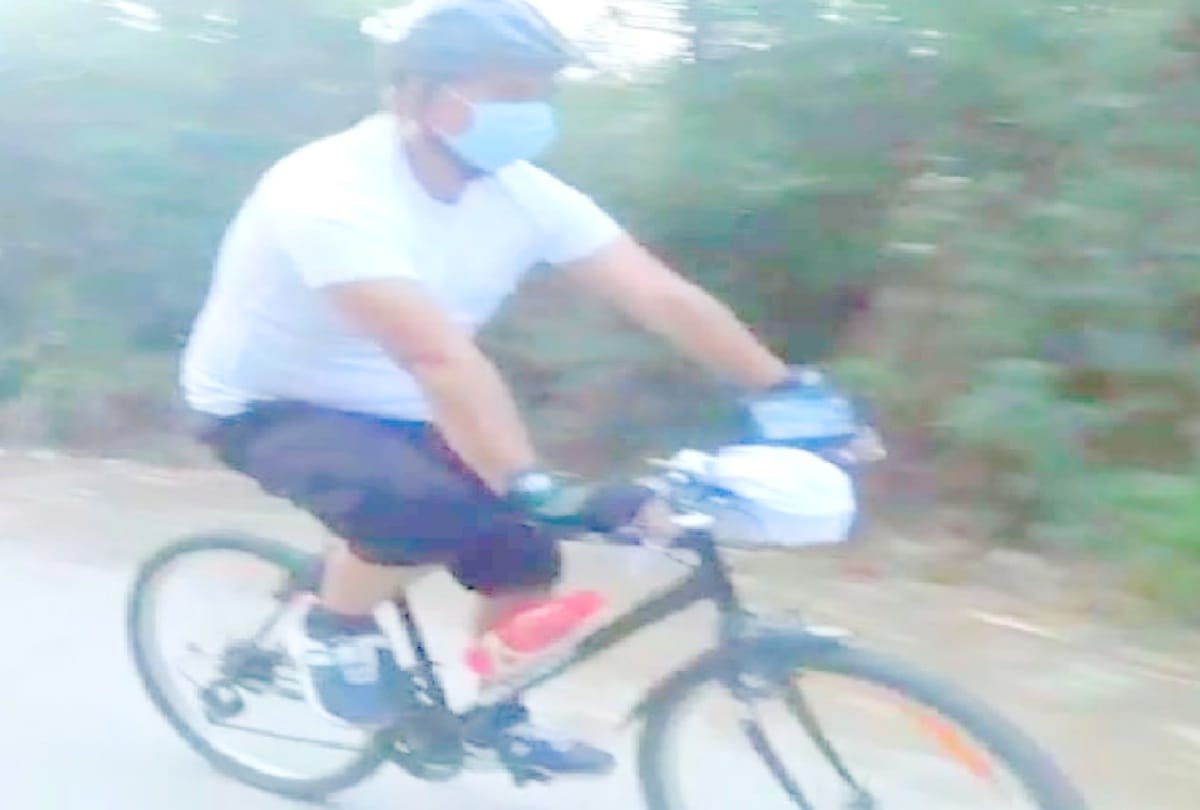 SDM Salim Azam monitoring home Quarantine people on cycle