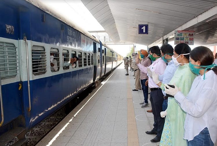 Special train with migrant workers, lockdown, coronavirus