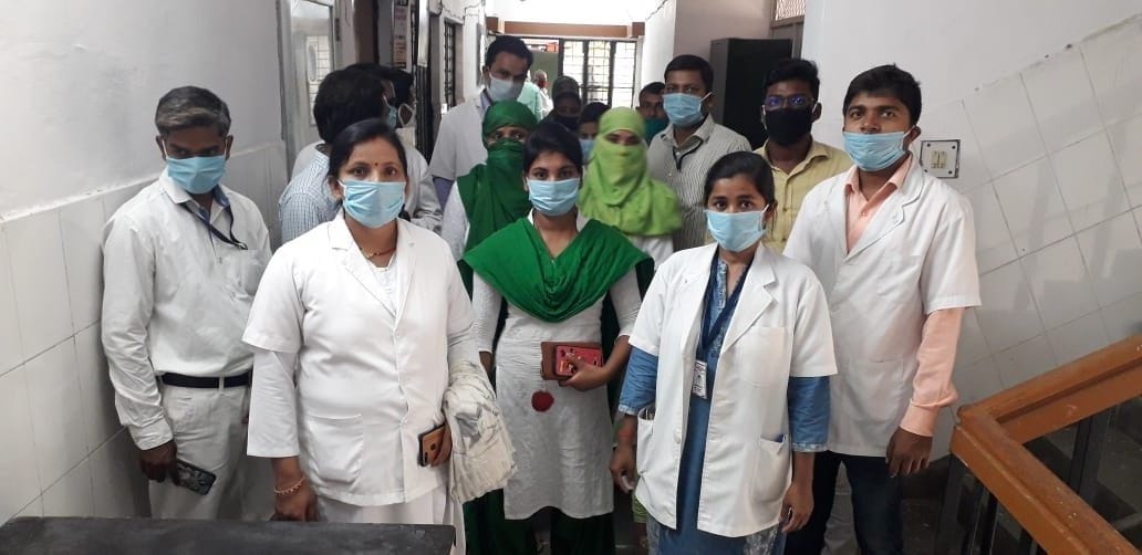 Health workers created ruckus for contract extension