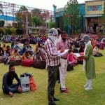 हरिद्वार पहुंचे प्रवासी