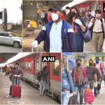 नई दिल्ली रेलवे स्टेशन पहुंचे यात्री