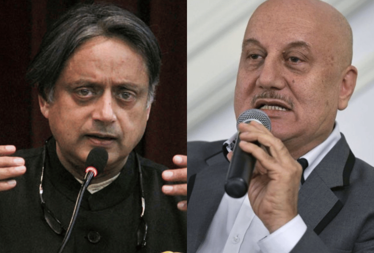 Anupam Kher reply to Shashi Tharoor over 2012 tweet on patriotism