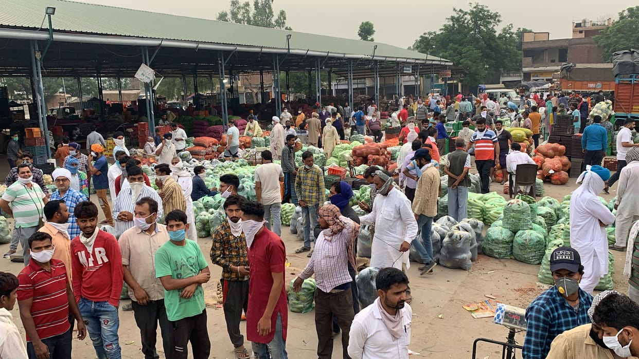fight on market fee in Ropar