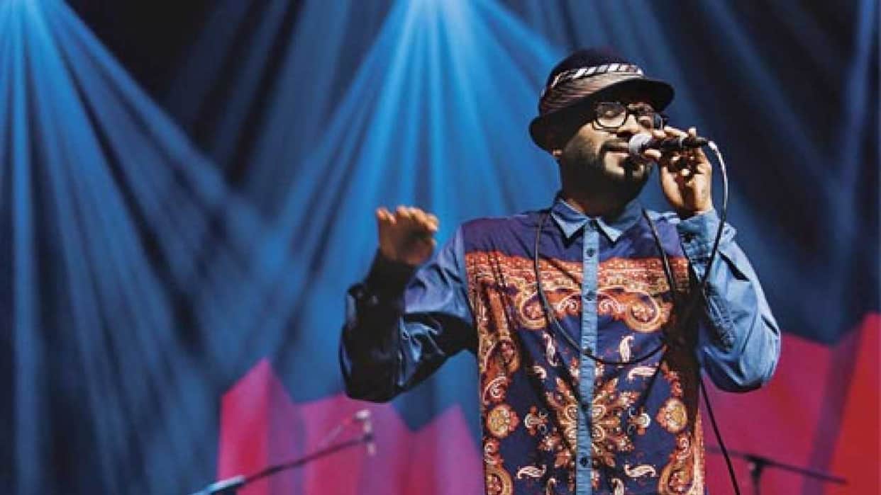 Benny Dayal got injured by drone camera during his Singing live concert shares video about his health update