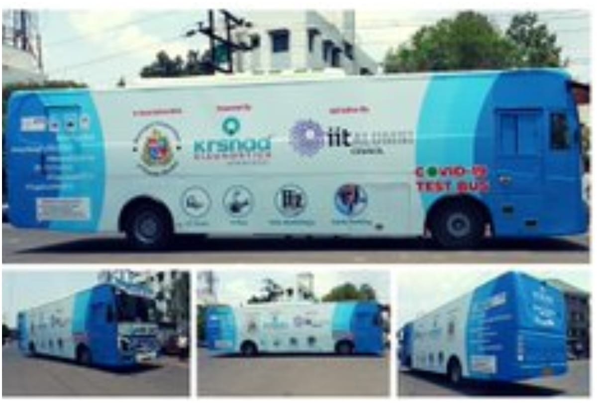 Mumbai gets its first mobile coronavirus testing bus for mass screening