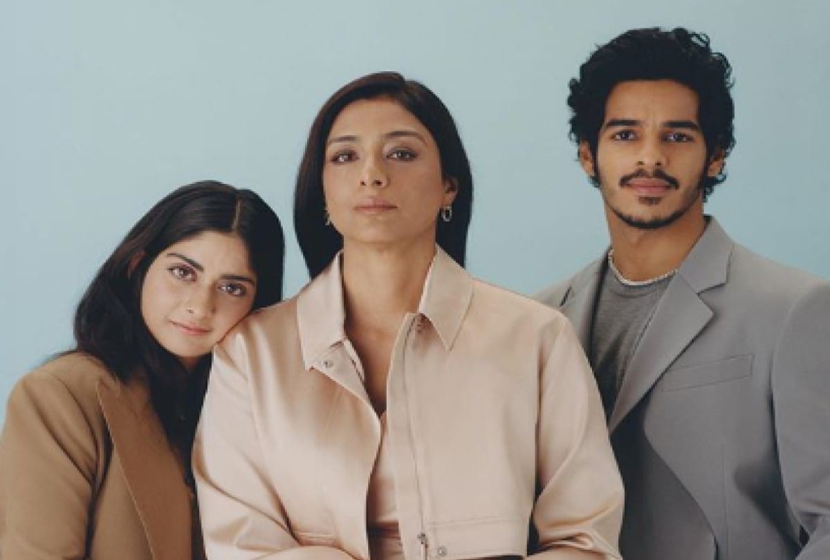 Tabu Ishaan Khatter Tanya Maniktala feature on British Vogue magazine for A Suitable Boy