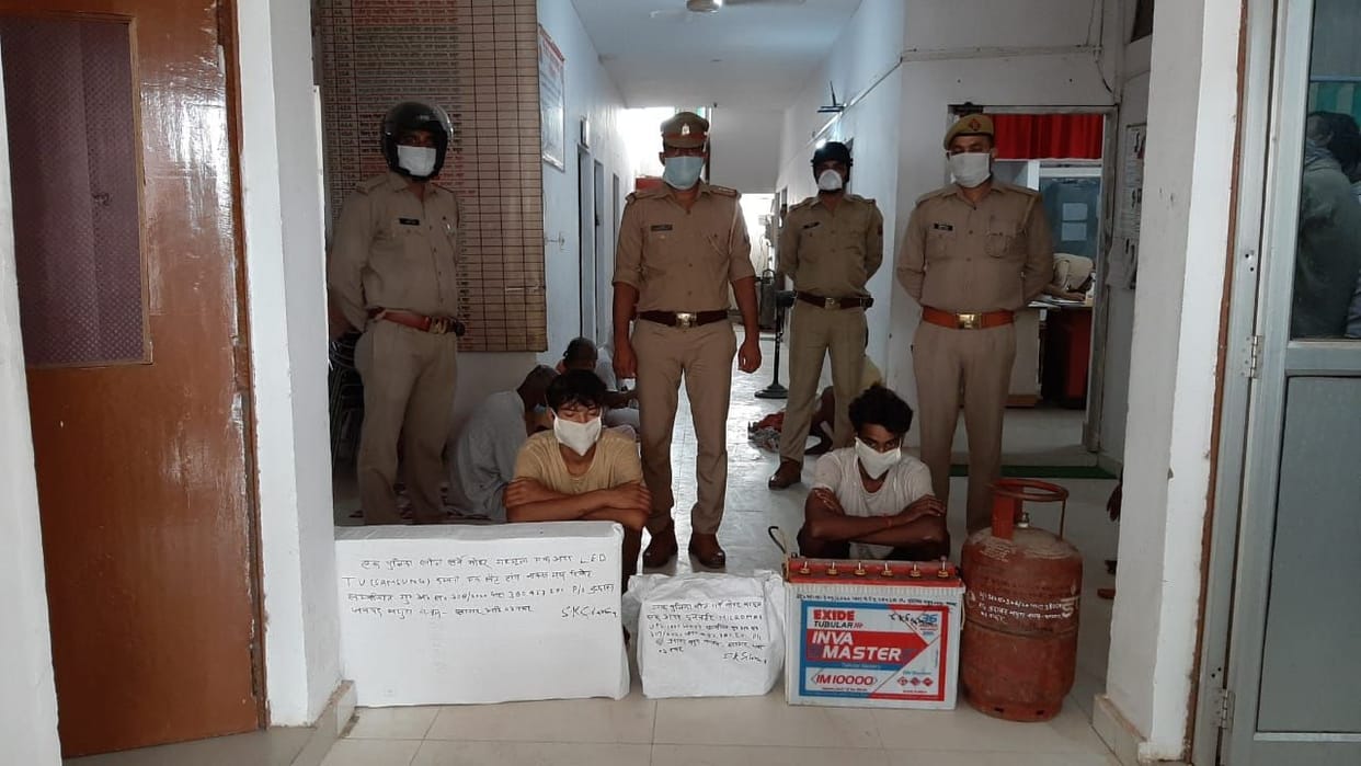 theft, arestted, crime, vrindavan,