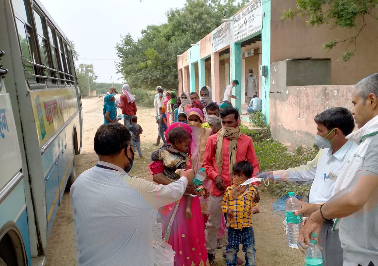 600 person to UP and 130 gone to Bihar.