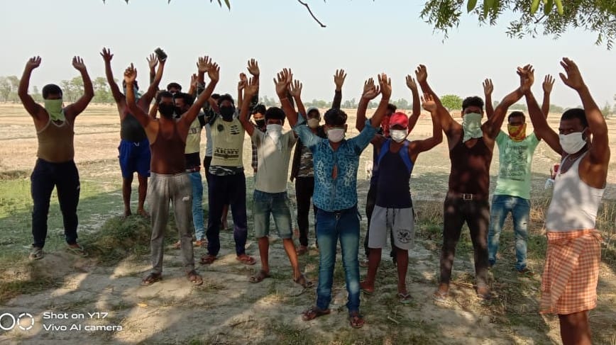 Workers created uproar over food and water