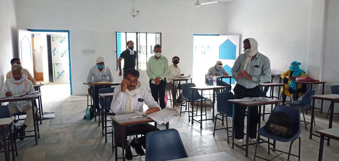 Paused evaluation resumes at changed centers